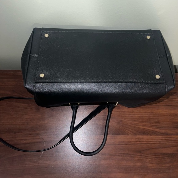 Black Leather Handbag